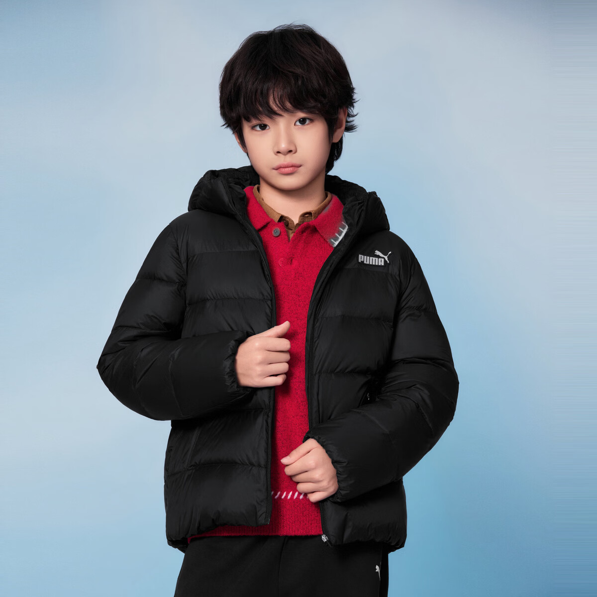 彪马童装2026冬季新款儿童羽绒服连帽轻盈保暖舒适黑色90001 269元 - 线报酷 彪马童装2026冬季新款儿童羽绒服连帽轻盈保暖舒适黑色90001 269元 - 线报酷