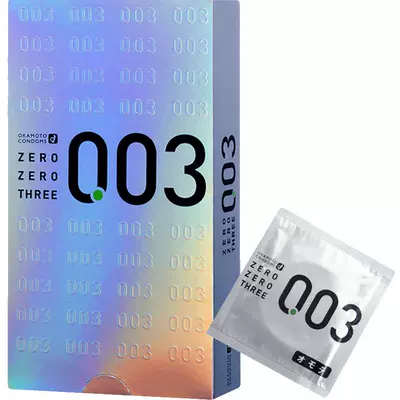冈本003白金版避孕套超薄润滑玻尿酸12只/盒 32.95元 - 清风线报