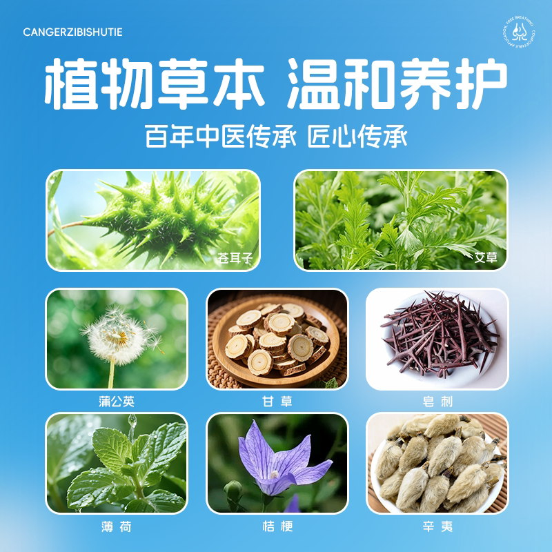 葵花通气鼻贴儿童苍耳子鼻舒贴1盒12贴 20.8元 - 86线报
