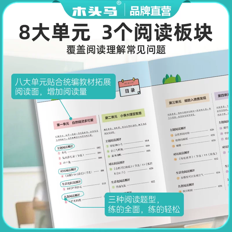 木头马阅读力测评小学语文 10.8元 - 86线报