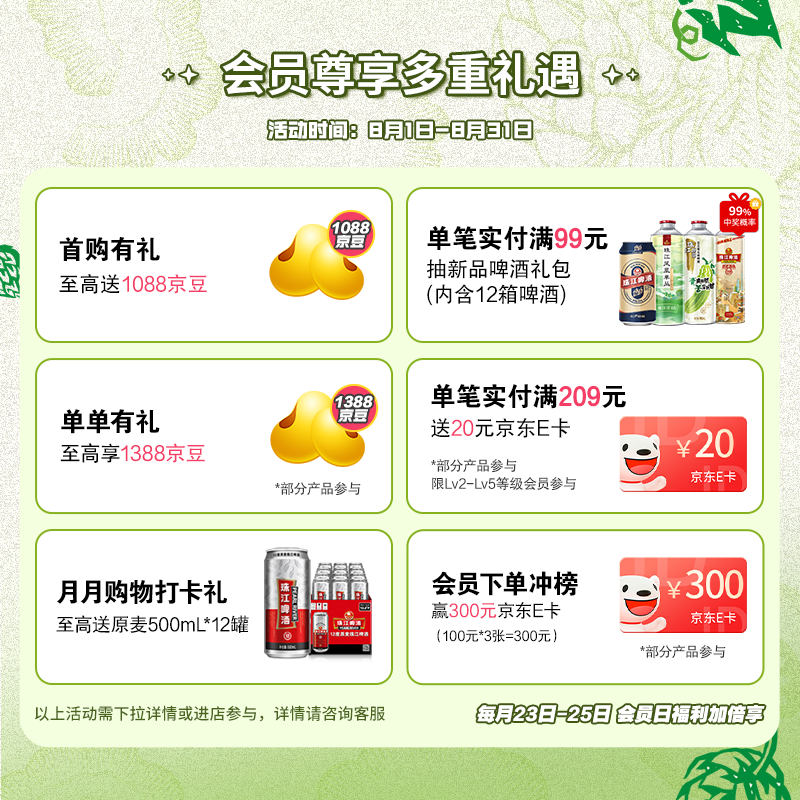 珠江啤酒8度珠江InBeer啤酒500ml*12听整箱装 20.25元 - 86线报
