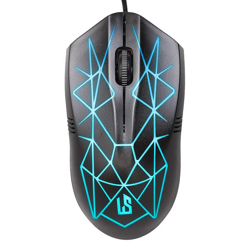 灵蛇M82有线鼠标3000DPI黑色 7.49元 - 86线报