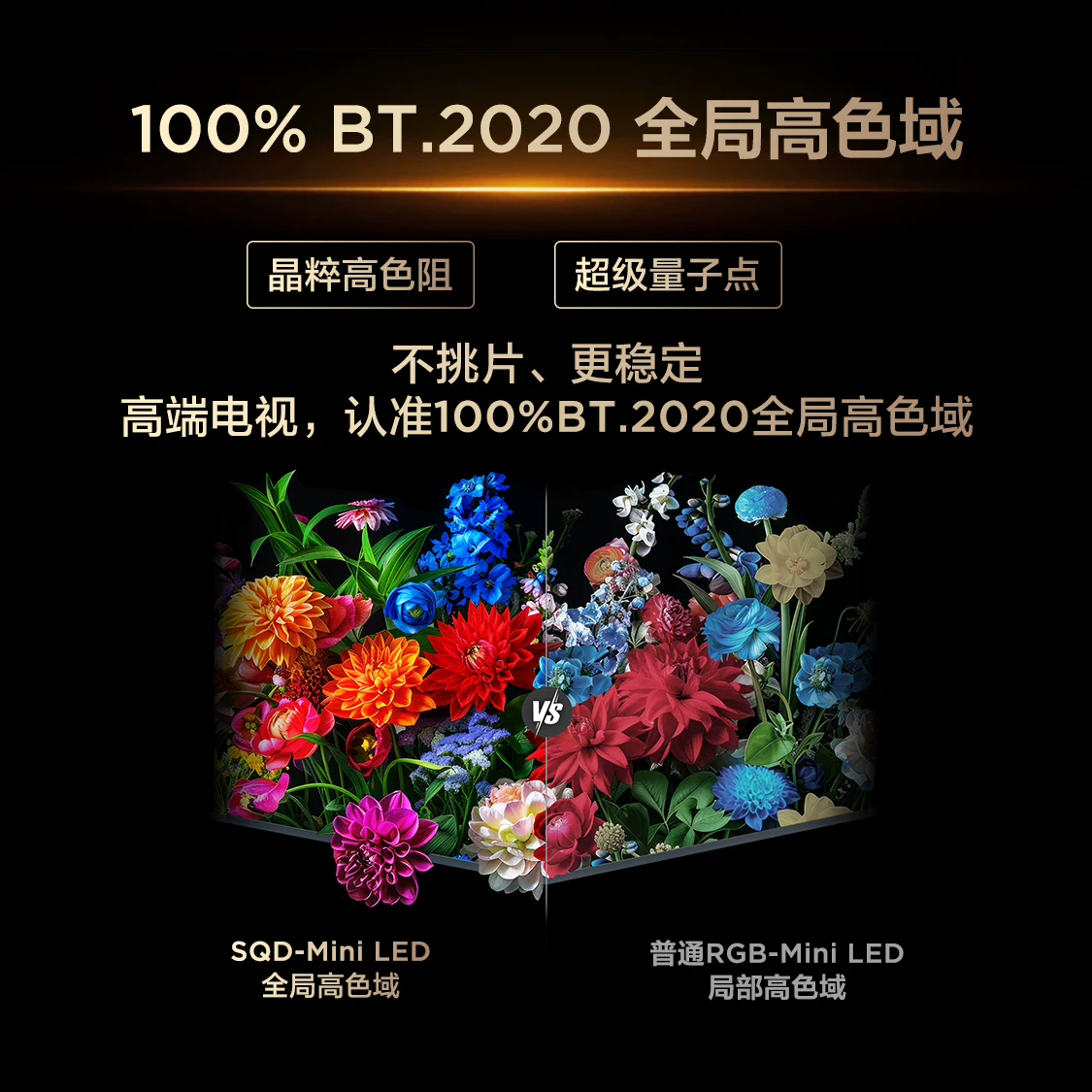 TCL 75T7M Pro 75英寸 SQD-Mini LED电视 黑色 4473.55元 - 86线报