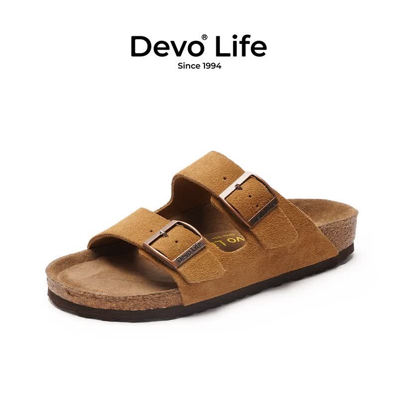 Devo Life软木拖鞋勃肯鞋 125.1元 - 86线报 Devo Life软木拖鞋勃肯鞋 125.1元 - 86线报