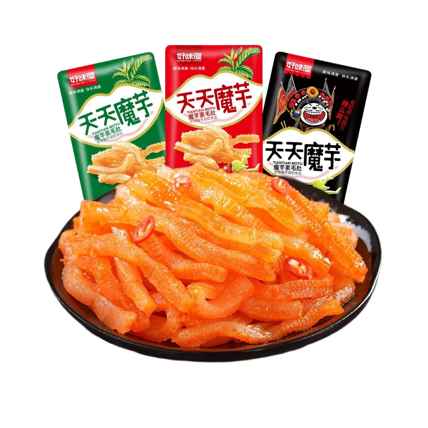 好味屋天天魔芋素毛肚魔芋爽麻辣条即食小零食混合口味30包 4.79元 - 86线报 好味屋天天魔芋素毛肚魔芋爽麻辣条即食小零食混合口味30包 4.79元 - 86线报