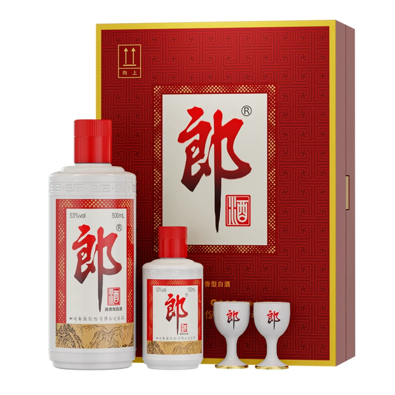 郎酒郎牌郎子母郎礼盒53度酱香型白酒600mL*6盒 846.76元 - 线报酷