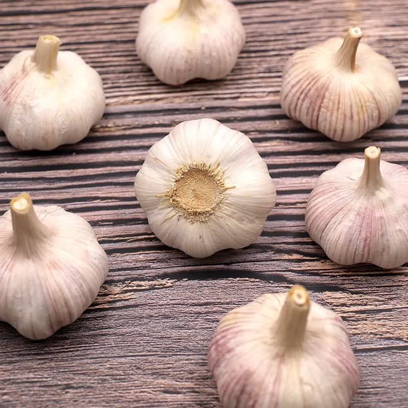宝菜紫皮大蒜大果4条装800g+小黄姜3斤 16.8元 - 86线报