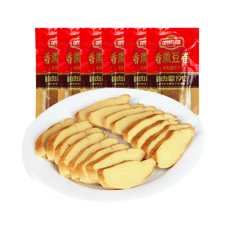 哈肉联香熏豆卷100g*6袋 29.9元 - 86线报