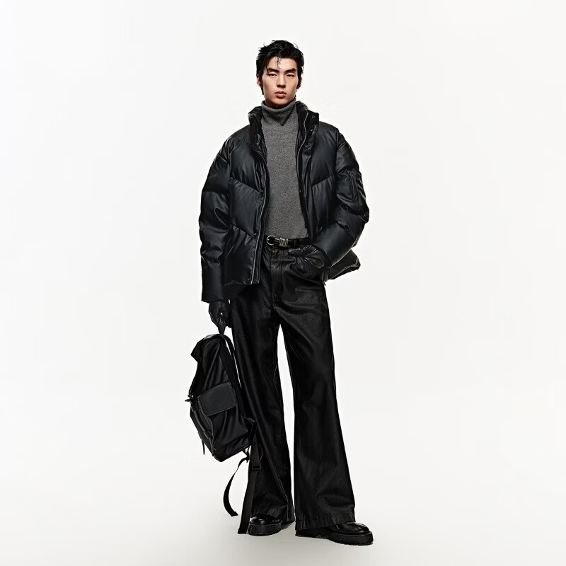 杰克琼斯反季极寒279g充绒立领羽绒服黑色 336.25元 - 86线报