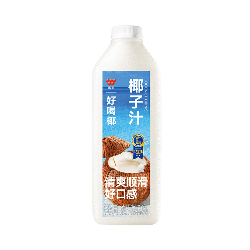 味全每日C好喝椰椰汁植物蛋白饮料1600ml家庭装 20.32元 - 线报酷