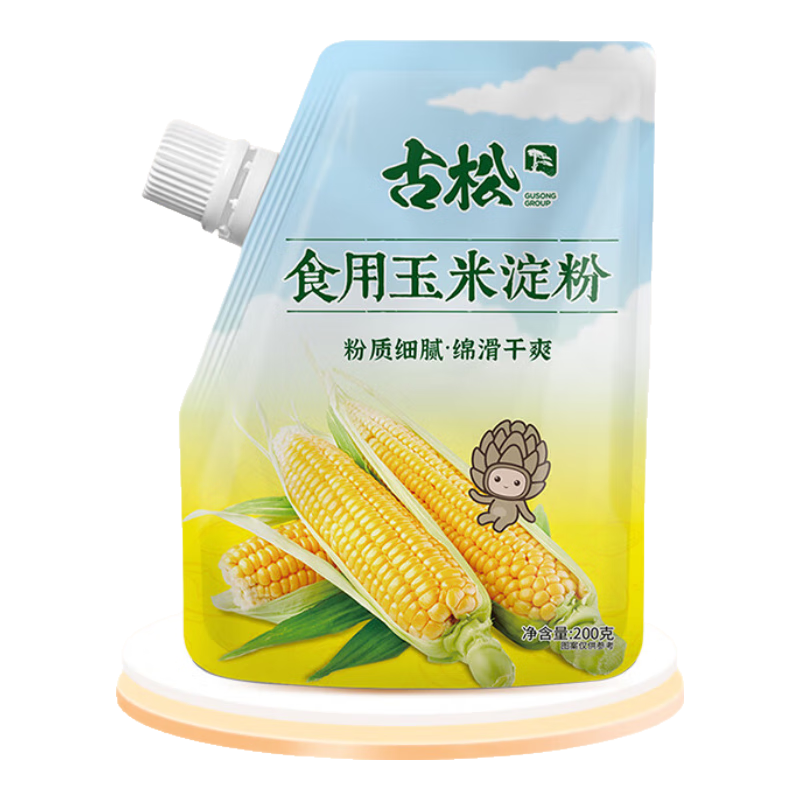古松生粉玉米淀粉200g带嘴烘焙勾芡 3.77元 - 86线报