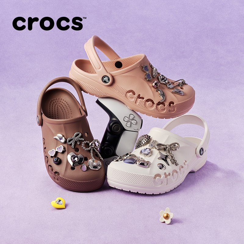 crocs女款洞洞拖鞋10126 204元 - 清风线报