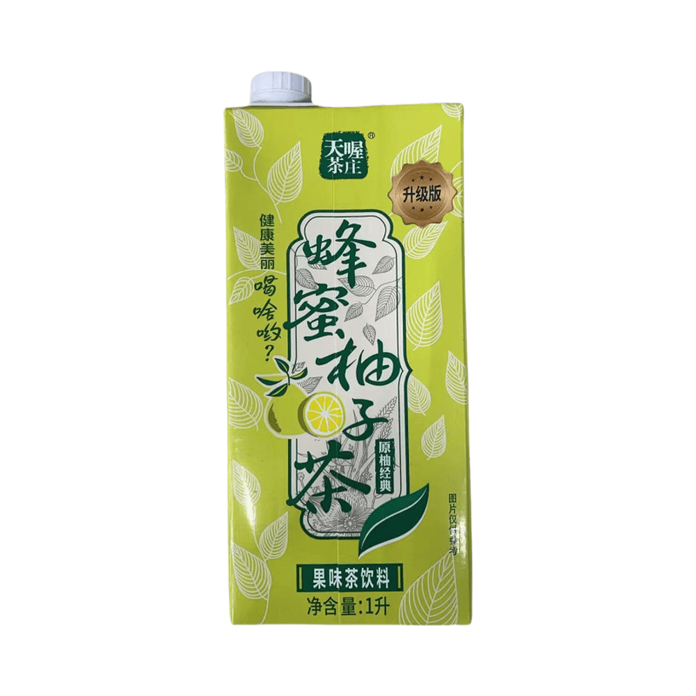天喔蜂蜜柚子茶1L大瓶装果味茶饮料 5.9元 - 86线报