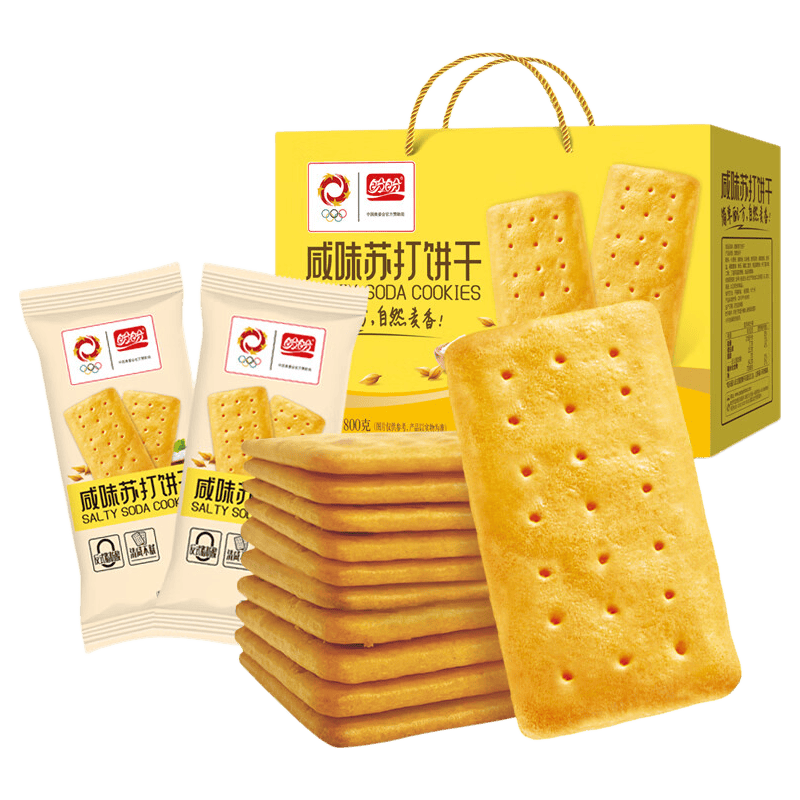 盼盼悠点小青柠苏打饼干800g礼盒装 10.9元 - 86线报 盼盼悠点小青柠苏打饼干800g礼盒装 10.9元 - 86线报