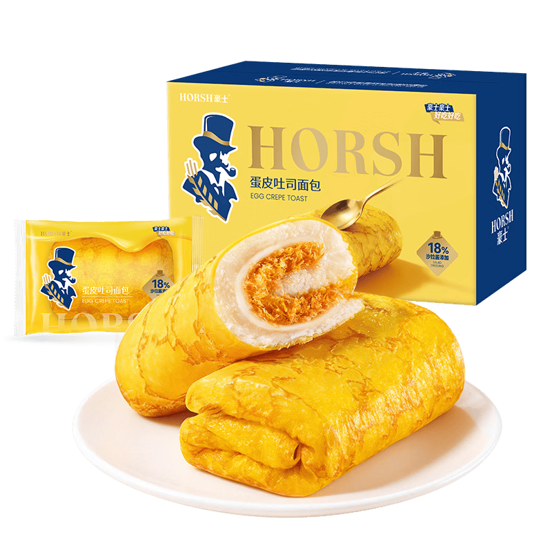 豪士蛋皮吐司早餐面包420g 6.41元 - 86线报 豪士蛋皮吐司早餐面包420g 6.41元 - 86线报