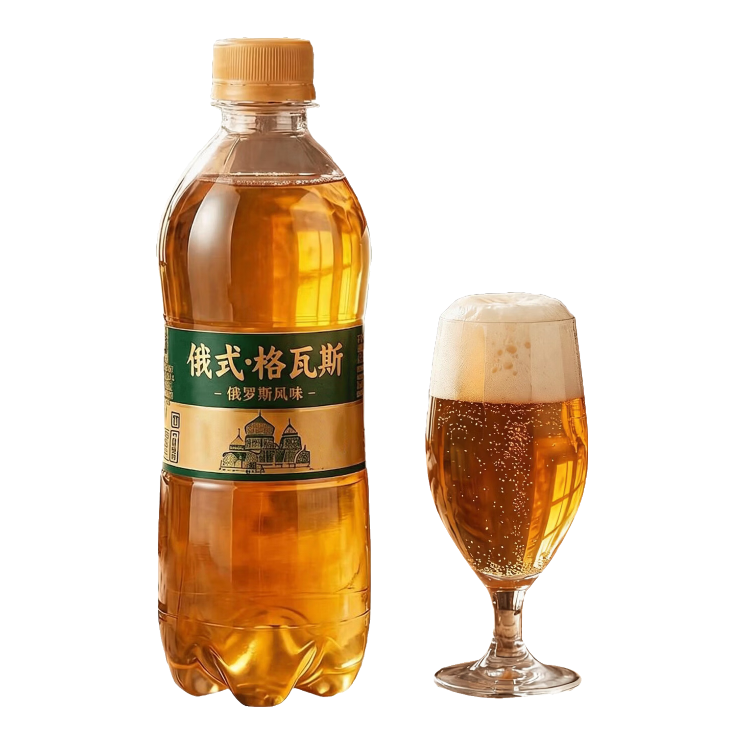 笑为鲜俄式格瓦斯碳酸饮料340ml×6瓶 4.9元 - 86线报
