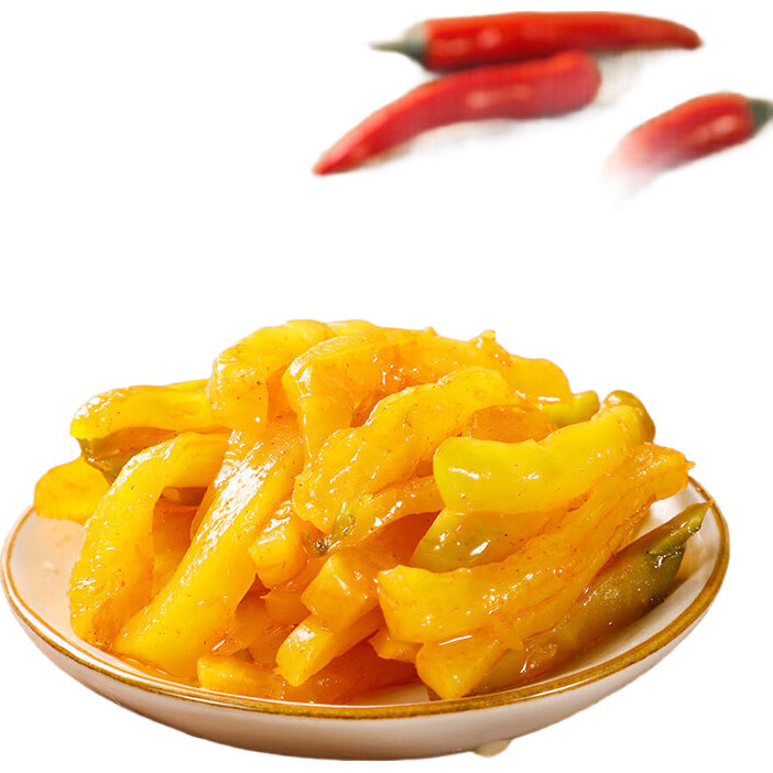 重庆榨菜特产鲜脆榨菜丝50g×5袋 1元 - 86线报
