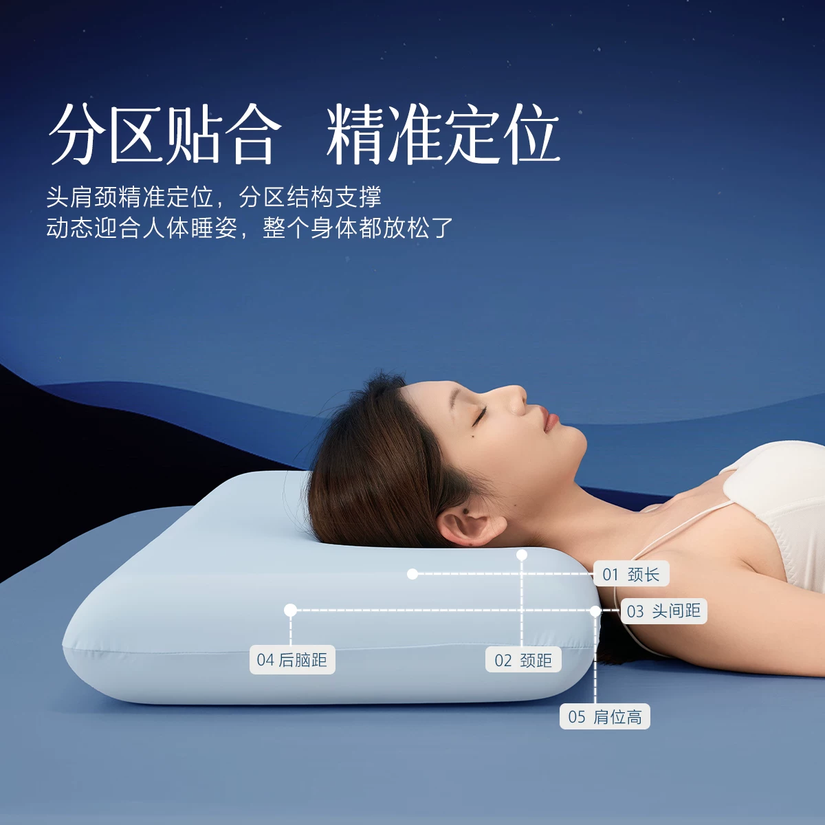百丽丝水星集团百丽丝家纺深睡枕4.0护颈椎助睡眠记忆棉枕头套送礼盒装 72.25元 - 线报酷