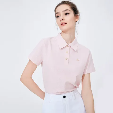限移动端：navigare 桑蚕丝 女士Polo衫 191.78元（淘金币可抵3.37元起） 图片 1