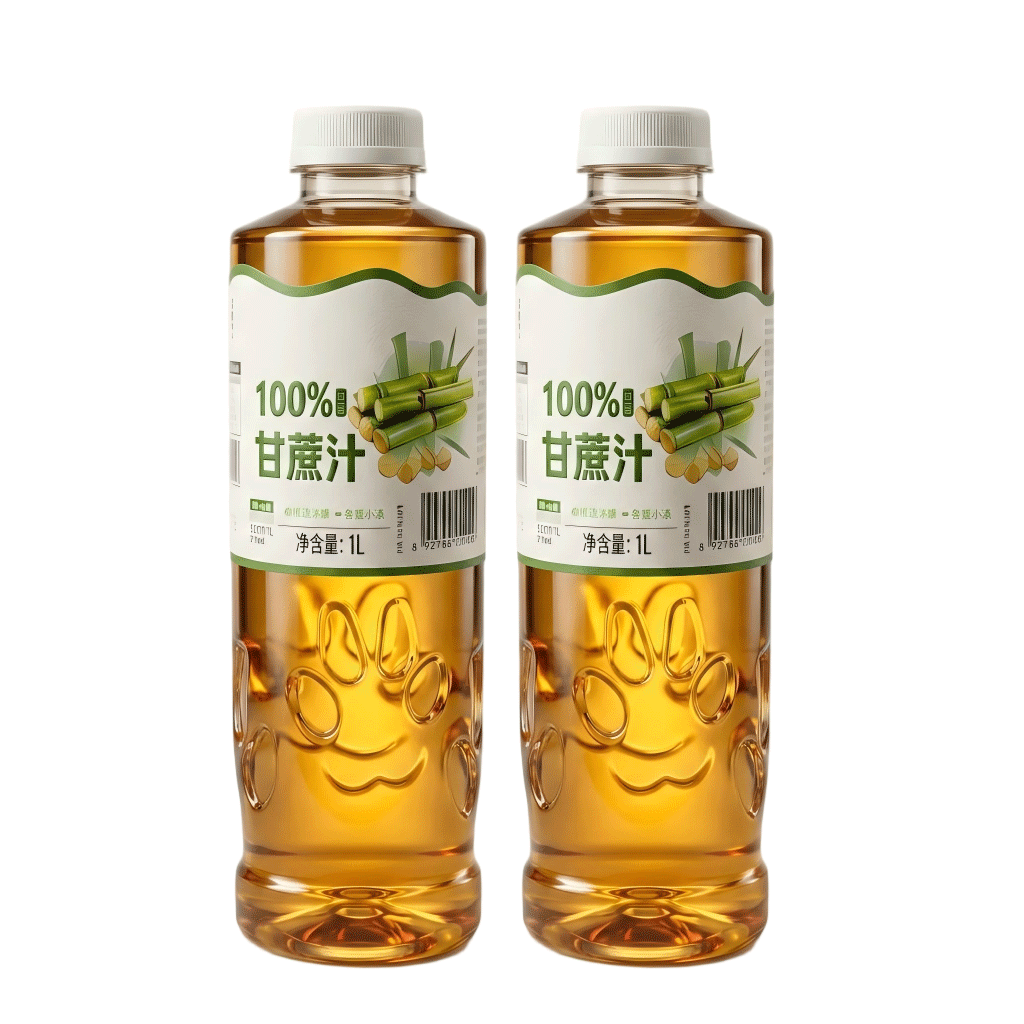百多利100﹪鲜榨甘蔗汁0添加剂1L×2瓶 9.9元 - 86线报