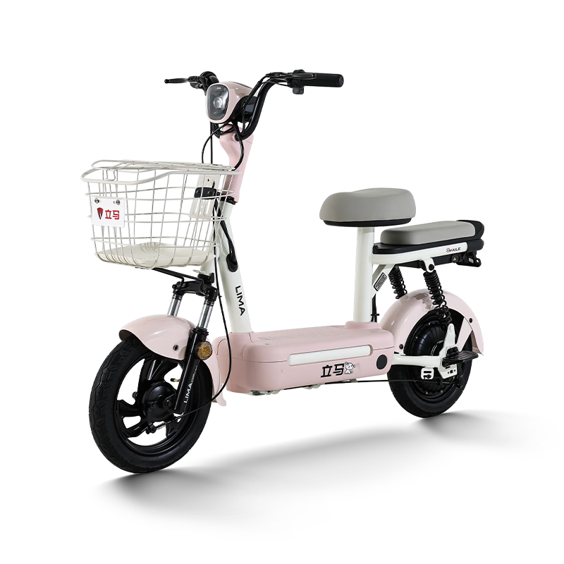 立马小糖心2.0电动自行车48V冰透粉 1262.1元 - 86线报