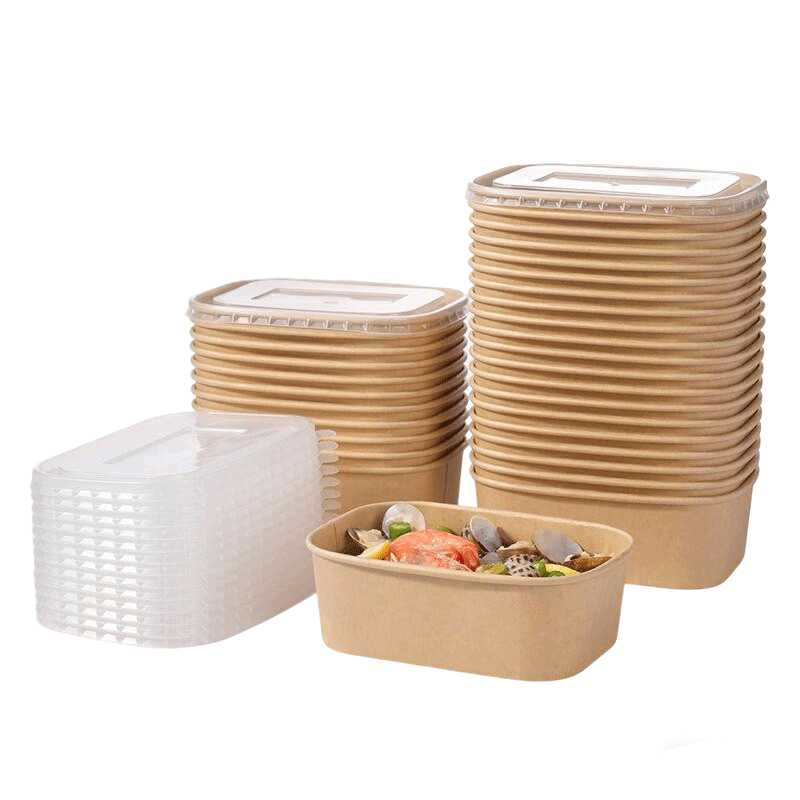 百丽德方形一次性饭盒套装1000mL*10套 3.9元 - 86线报 百丽德方形一次性饭盒套装1000mL*10套 3.9元 - 86线报