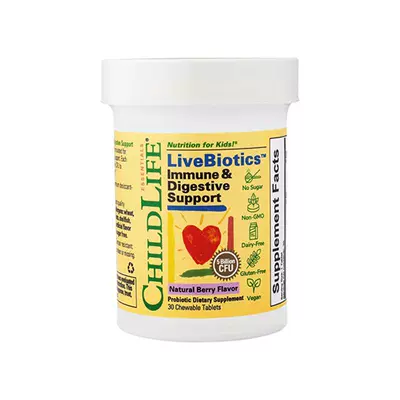 童年时光Childlife宝宝益生菌咀嚼片30粒/罐 29元 - 86线报 童年时光Childlife宝宝益生菌咀嚼片30粒/罐 29元 - 86线报