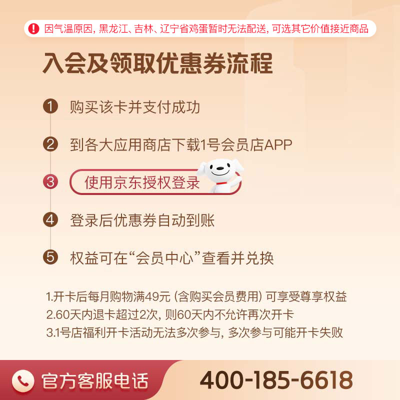 1号会员店会员年卡加茅台迎宾酒 119.9元 - 86线报