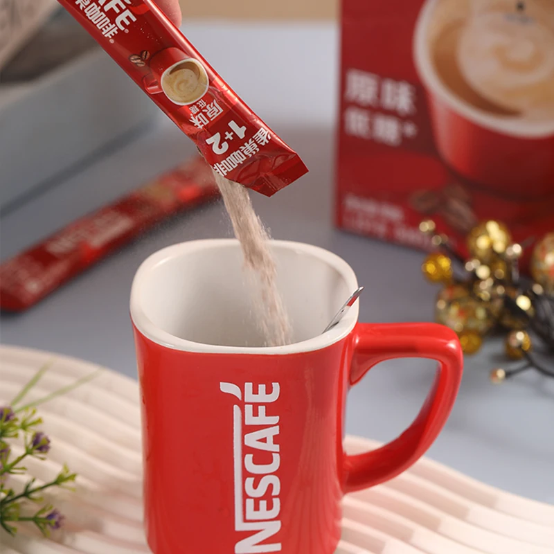 雀巢Nestle雀巢咖啡1+2原味三合一速溶咖啡粉100条装咖啡雀巢1500g - 86线报