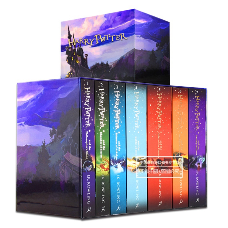 Harry Potter 哈利·波特英国版礼盒装套装共7册 175.5元 - 86线报