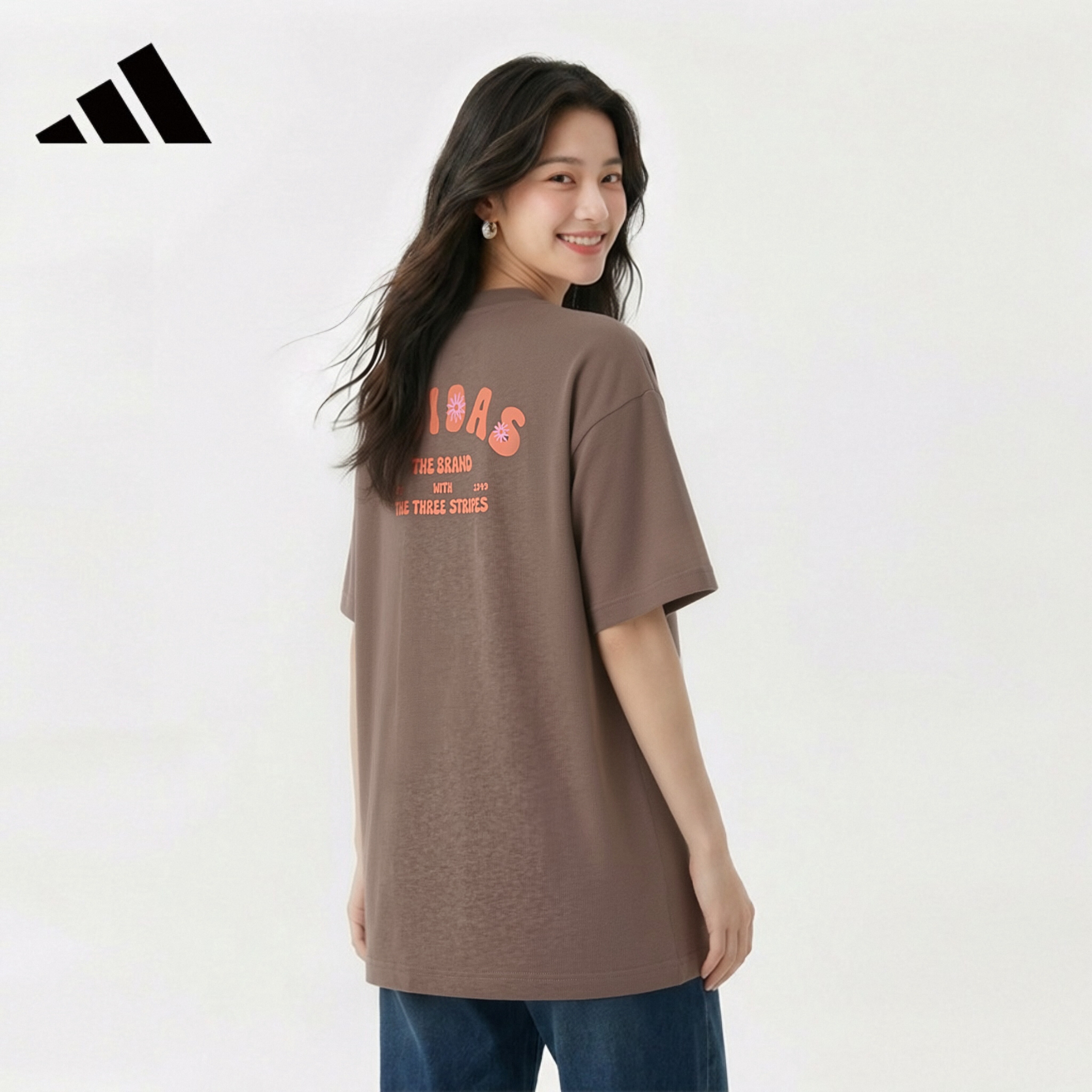 adidas女装夏季透气舒适潮流时尚休闲运动短袖KC4562 80.75元 - 86线报