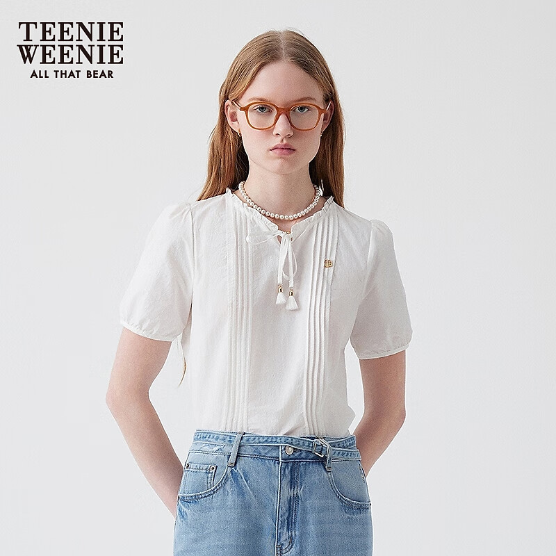 TEENIE WEENIE小熊26夏季新款轻柔法式少女时尚衬衣需买2件 153.1元 - 86线报
