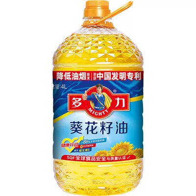 多力葵花籽食用油4L科学去壳压榨 37.63元 - 线报酷