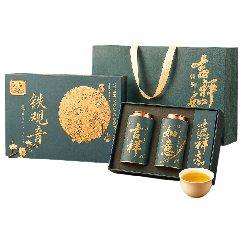 万品珍安溪铁观音乌龙茶2026新茶特级高山兰花香400g 57.4元 - 86线报