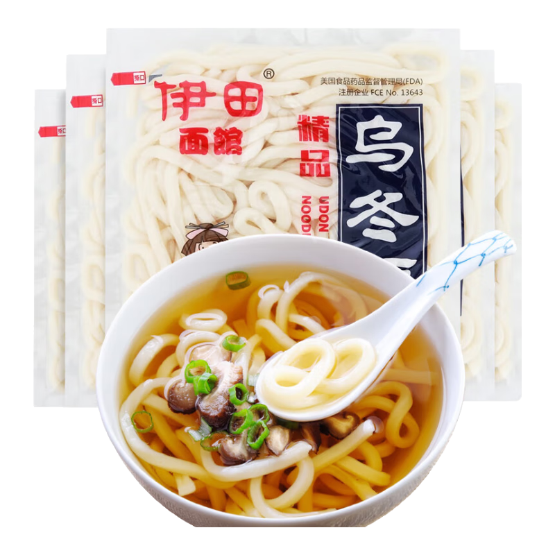 伊田日式乌冬面200g×5袋 11.8元 - 86线报