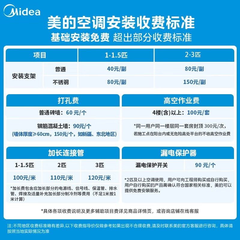 美的酷省电二代系列KFR-35GW/KS2新一级能效壁挂式空调1.5匹 1785.67元 - 线报酷
