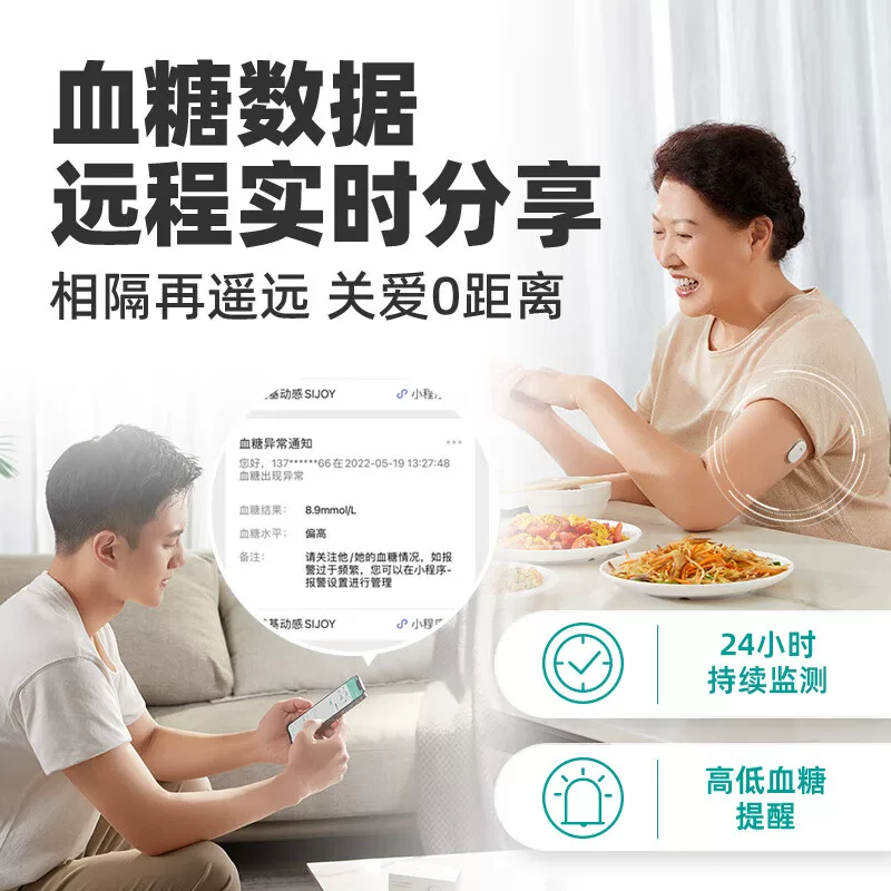 硅基动感动态血糖仪13盒赠电子血压计+年卡 2096.75元 - 86线报