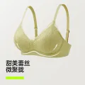 YOUKESHU 内衣女士小胸聚拢无钢圈软支撑防下垂薄透气蕾丝文胸 黑色 S (70A/70B/70C) 券后19.9元 图片 1