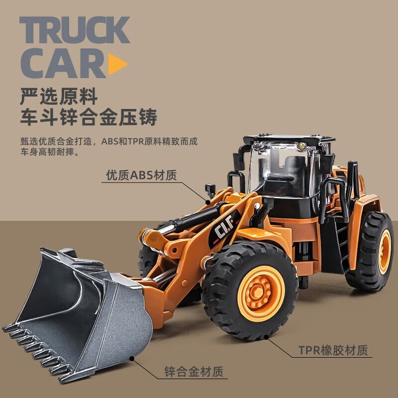 卓越优趣复古合金老爷车模型1:32约20cm 10.9元 - 86线报