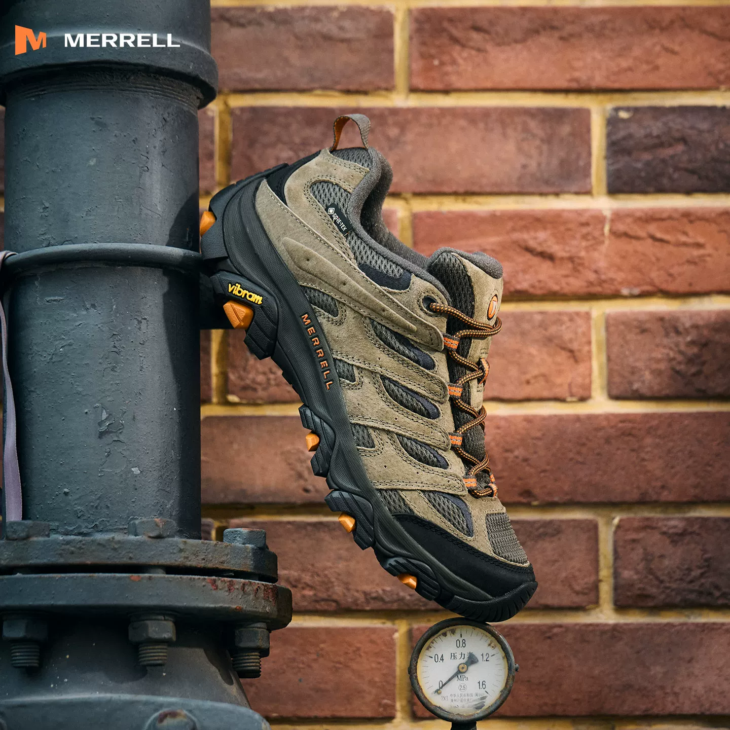 MERRELL MOAB3GTX男子防水专业登山徒步鞋 466.4元 - 线报酷