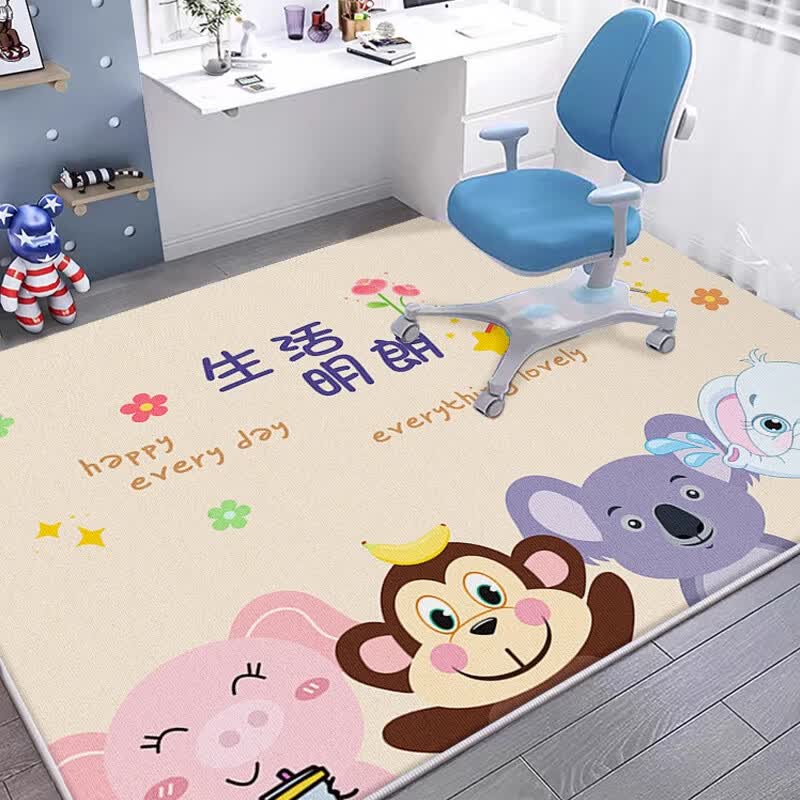 KAYE免洗可擦地毯SJR-Y动物爱生活60X160cm 19元 - 86线报 KAYE免洗可擦地毯SJR-Y动物爱生活60X160cm 19元 - 86线报