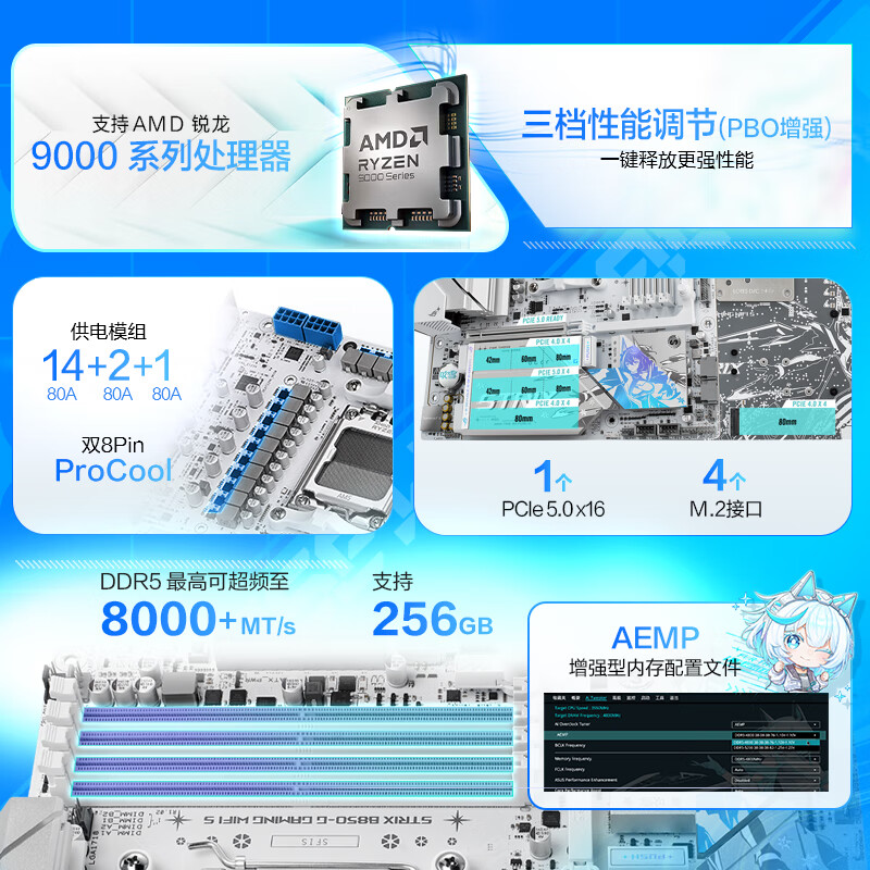 ROG纯白电竞主板 1599元 - 折送网