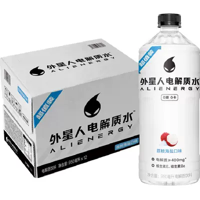 罗纳尔多同款 外星人电解质水 荔枝海盐味 950mL×12瓶 - 86线报 罗纳尔多同款 外星人电解质水 荔枝海盐味 950mL×12瓶 - 86线报