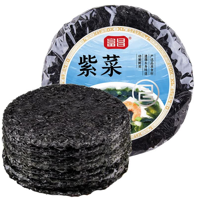 富昌紫菜30g福建特产海产干货海带虾皮紫菜蛋花汤煲汤海苔食材 0.9元 - 86线报