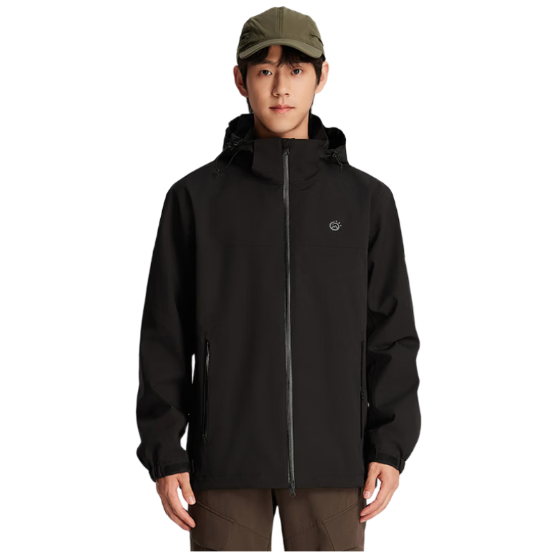 探拓TECTOP男三合一冲锋衣黑色3XL 164.5元 - 86线报