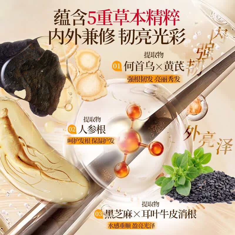 霸王洗发水沐浴露组合1430ml首乌控油强韧750ml+沐浴露680g 24.9元 - 86线报
