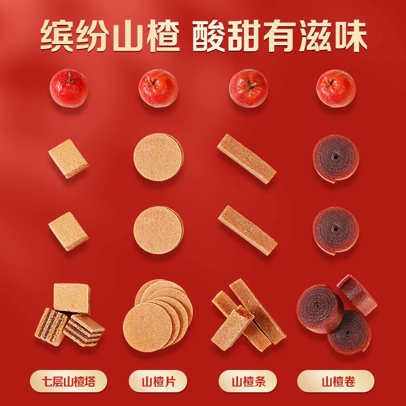 百草味霸王山楂桶550g 6.56元 - 线报酷