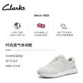 Clarks 透气拼接 男士运动休闲鞋 白色 261845757 43 券后439元 图片 1
