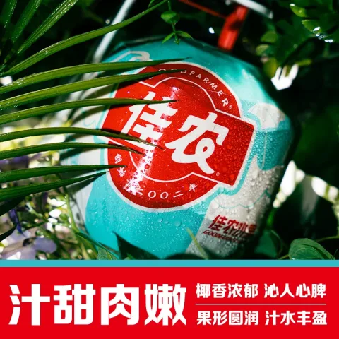 佳农 易开 椰子800-950g9个 券后66.72元 图片 1