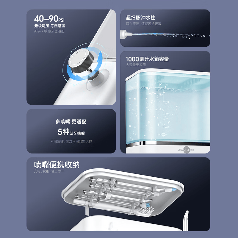 博皓F361台式冲牙器家庭通用版 159.1元 - 86线报